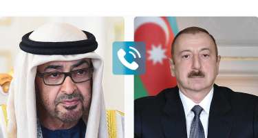 BƏƏ Prezidenti İlham Əliyevə zəng etdi