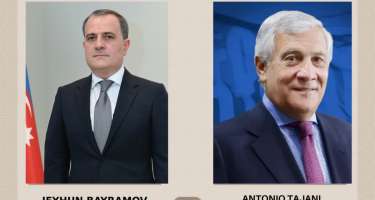 Ceyhun Bayramovla Antonio Tayani arasında telefon danışığı oldu
