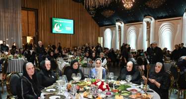 Leyla Əliyeva şəhid ailələri ilə birlikdə iftar süfrəsində iştirak etdi