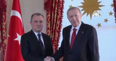 Ərdoğan Ceyhun Bayramovu qəbul edib