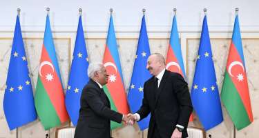 İlham Əliyevlə Antonio Koştanın birgə mətbuat bəyanatı