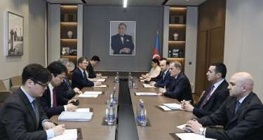 Ceyhun Bayramov Beyk Cuhyonu qəbul etdi