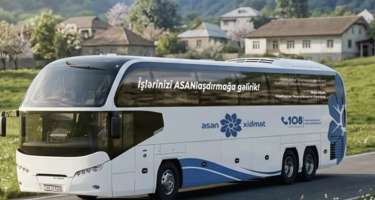 ​Apreldə Səyyar ASAN xidmətin fəaliyyət göstərəcəyi ünvanlar