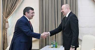Prezident Türkiyənin Vitse-prezidentini qəbul etdi