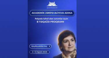 Polşada tələbələr üçün Zərifə Əliyeva adına təqaüd proqramı elan olundu