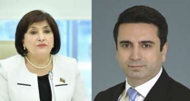 Sahibə Qafarova və Alen Simonyanın görüşü başladı
