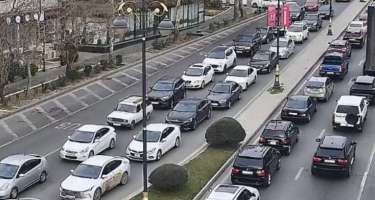 Bu yollarda tıxac var -