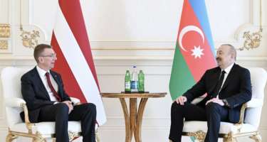 Latviya Prezidentinin Azərbaycana səfəri başa çatdı
