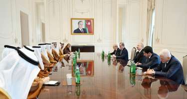 Prezident BƏƏ nümayəndə heyətini qəbul etdi