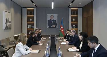 Ceyhun Bayramov Miryana Spolyariç Eggeri qəbul etdi