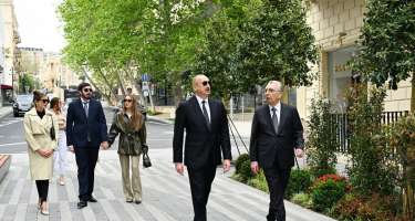 Prezident açılışda iştirak etdi -