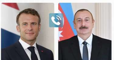 Emmanuel Makron İlham Əliyevə zəng etdi