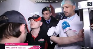 ATV-nin "Yoxlama"sında polis BASQINI: Aparıcı Azər restoran işçisi ilə əlbəyaxa oldu - VİDEO
