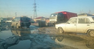 Binəqədinin “allı-bəzəkli” yolları - FOTOLAR