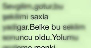 Şəhidimizin sevgilisi ilə son "Whatsapp​" yazışması