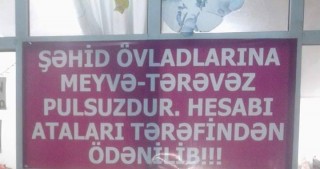 Bakıda bu şəxslərə pulsuz meyvə-tərəvəz verilir