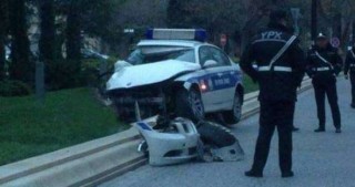 Bakıda yol polisi ağır qəza törətdi 