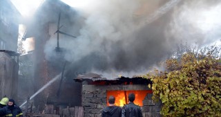 Bakıda güclü yanğın