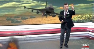 Tanklar, F-16-lar studiyaya "girdi"