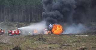 Ukraynada helikopter qəzası