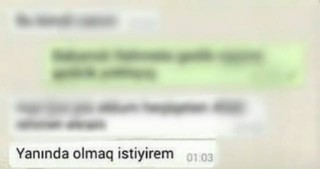 Azərbaycanda oğlanla qızın rekord qıran "Whatsapp" yazışması