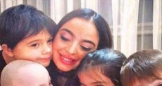Leyla Əliyevanın övladlığa götürdüyü Əminənin ad günüdür