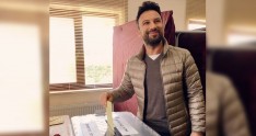 Tarkan referendumda səs verdi