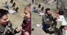 Əsgərin bu görüntüsü izlənmə rekordu qırdı