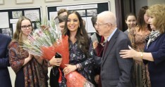 Leyla Əliyeva MDU nəzdində Asiya və Afrika Ölkələri İnstitutunda olub