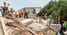 Kolumbiyada yaşayış binası çökdü