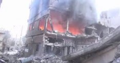 Suriya ordusu yenə bombaladı