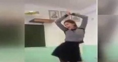Məktəbli qızın rəqsi izlənmə rekordu qırır