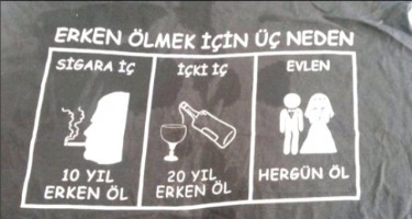 "Evlən, hər gün öl" -