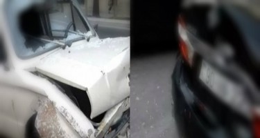 Bakıda “Zaporojets” “Toyota”ya çırpıldı