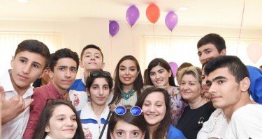 Leyla Əliyeva IDEA Heyvanlara Qayğı Mərkəzində sağlamlıq imkanları məhdud uşaqlar üçün təşkil edilən tədbirdə iştirak edib