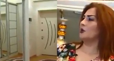 Aybəniz Haşımovanın dəbdəbəli evi