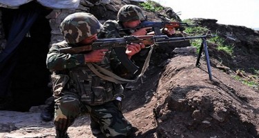 Düşmən ordumuzun mövqelərinə mərmilər yağdırdı