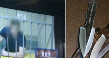 Ata 14 yaşlı qızını zorlayanı məhkəmə zalında öldürdü