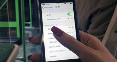 Bakıda avtobuslarda PULSUZ  “Wi-Fi” xidməti...