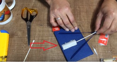 Kibritdən mini silah hazırlanması