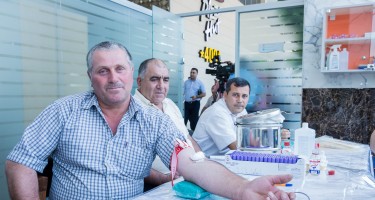 ​Bakıda qanvermə aksiyası keçirildi