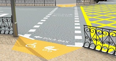 Bakıda yollara xəbərdaredici məlumatlar yazılacaq