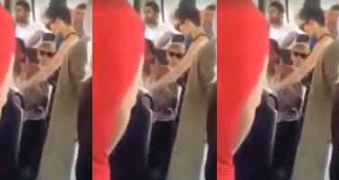 Bakıda sərnişin avtobusunda qadınların davası