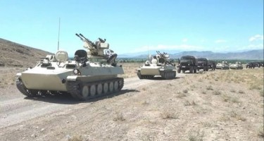 Naxçıvanda orduya həyəcan siqnalı verildi