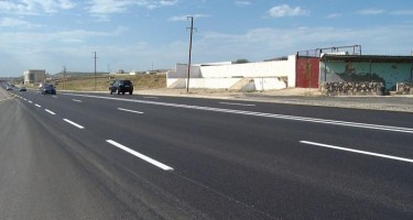 Bu avtomobil yolunun tikintisi yekunlaşır 