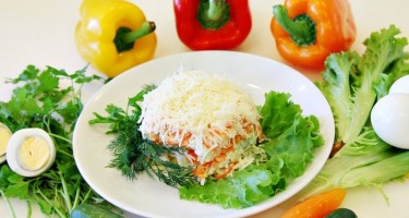 "Mimoza" salatının hazırlanma qaydası