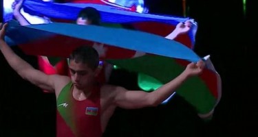 Güləşçimiz erməniyə qalib gəldi