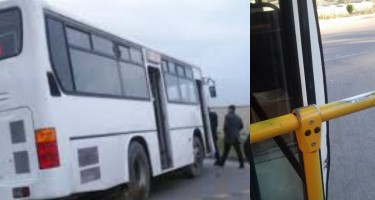 BAKI: Ölüm saçan sərnişin avtobusu peyda oldu