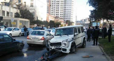 Bakıda yol qəzalarının sayı azalıb
