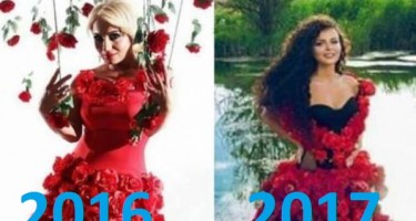 İki xanım müğənni arasında geyim qalmaqalı